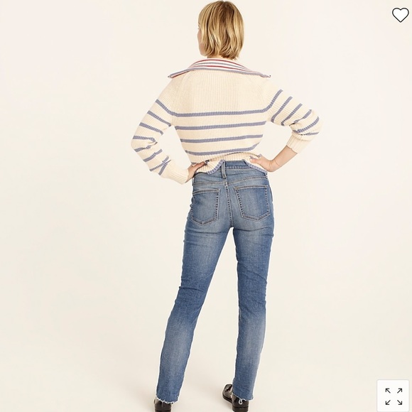 NWT J. Crew Vintage Slim- Straight Jean in Tilda Wash - Picture 2 of 7